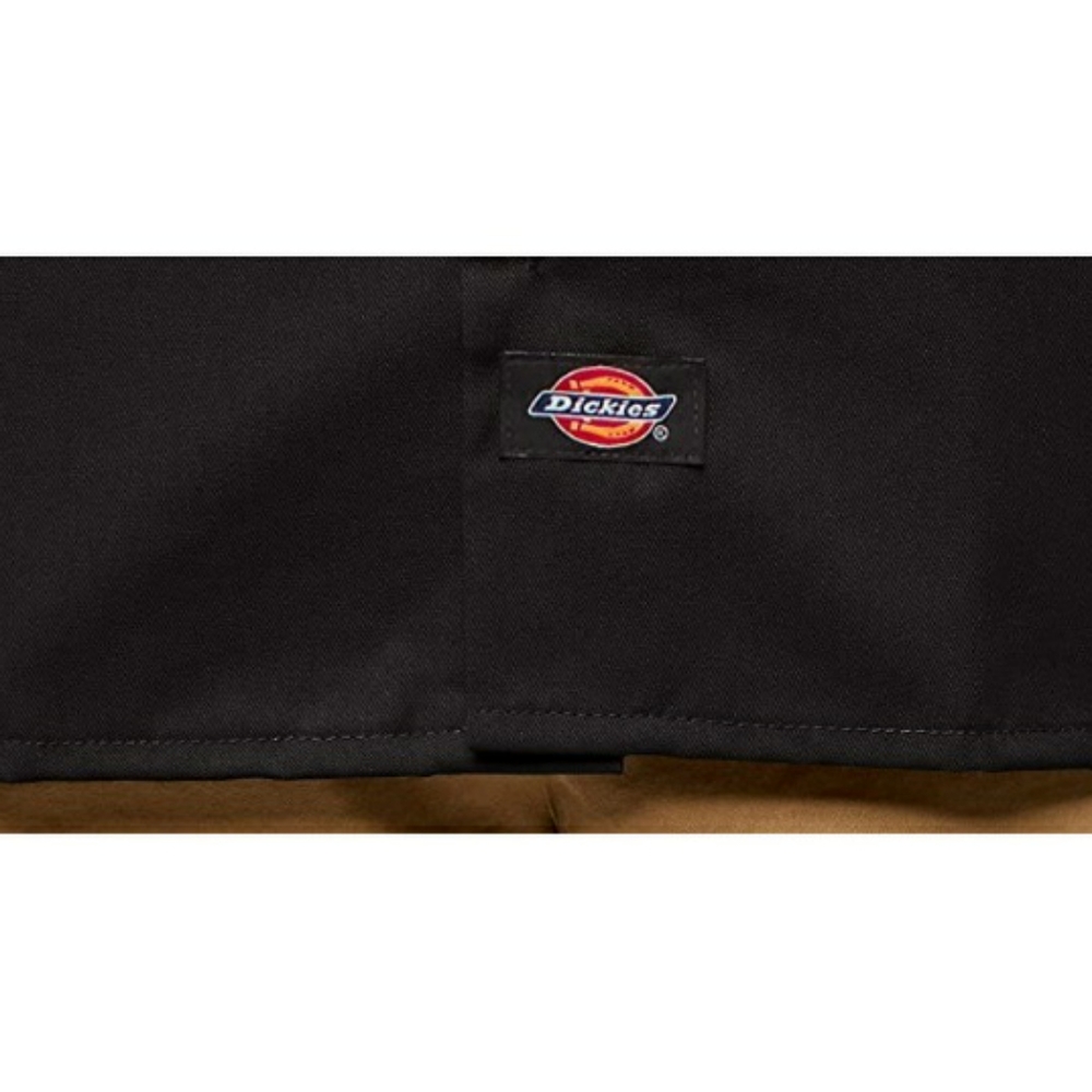 DICKIES short sleeve button down black work shirt - Picture 4 of 6